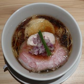 青森拉麺黒(醤油)(花秀)