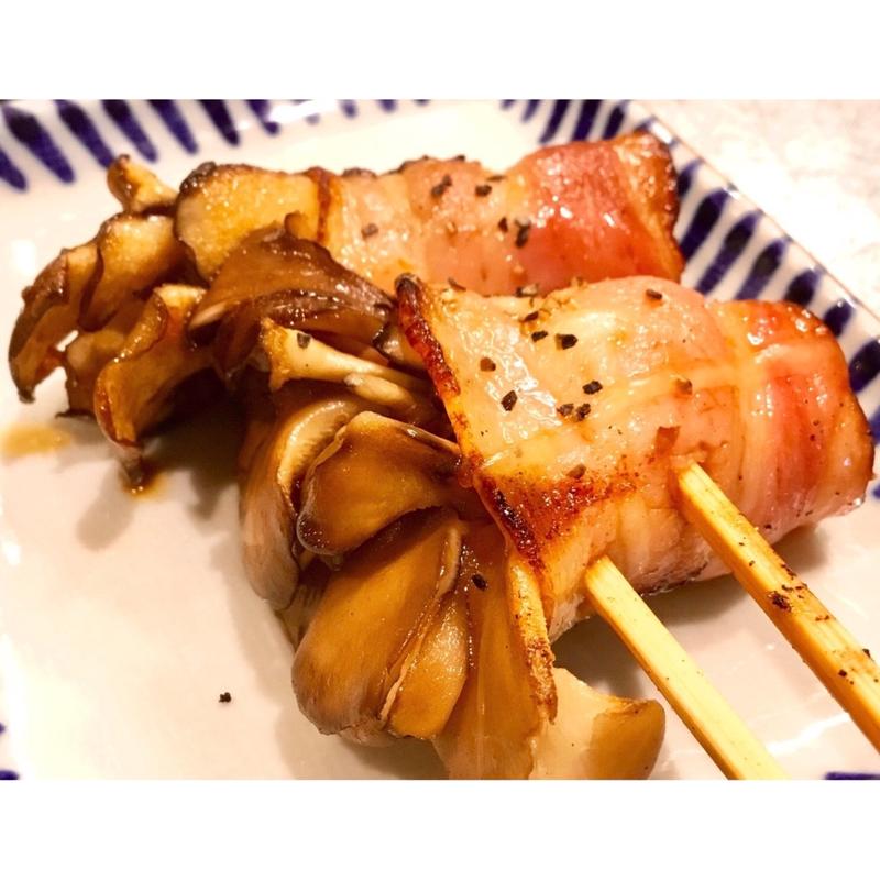 まいたけチーズベーコン(博多串焼き バッテンよかとぉ 鶴橋店)