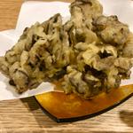 黒松茸の天ぷら
