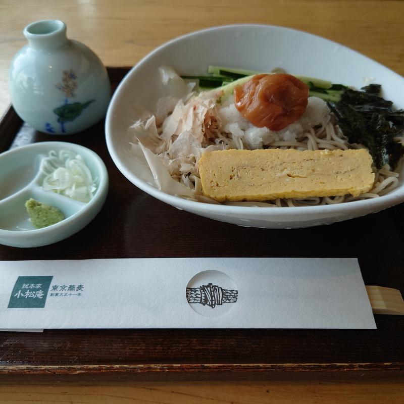 ぶっかけ梅おろし蕎麦(小松庵総本家 ソラマチ店（Komatsuan Sohonke Solamachi）)