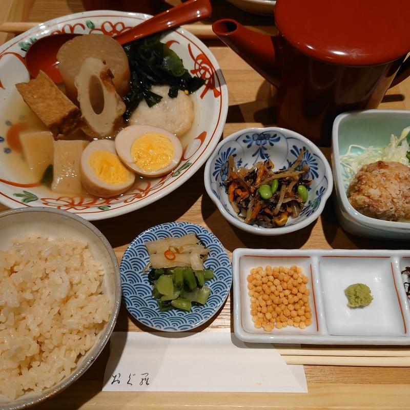 七品おでん出汁茶漬けご膳(日本橋おぐ羅)