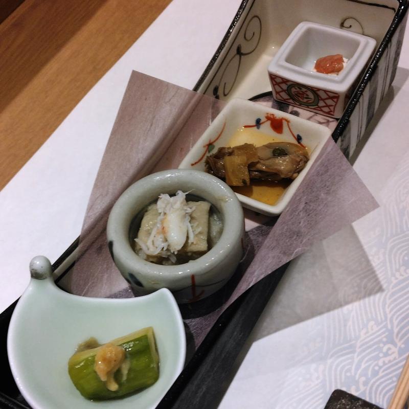 前菜盛り合わせ(鮨 青海 品川店)