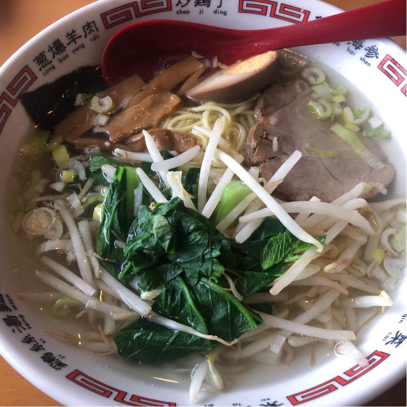 野菜たっぷりラーメン塩味(大福元 船橋法典店)