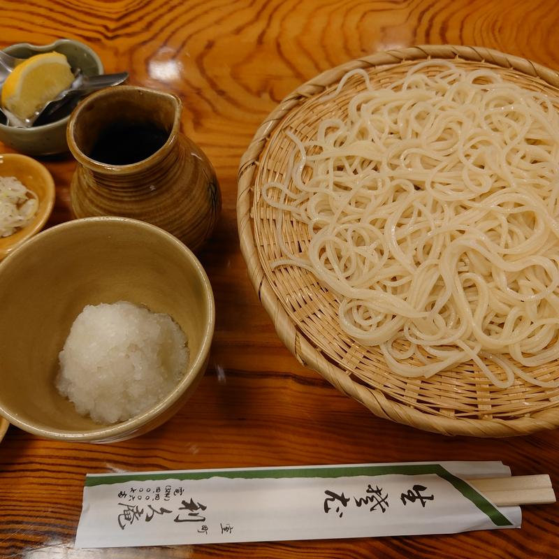 おろしそば(利久庵)