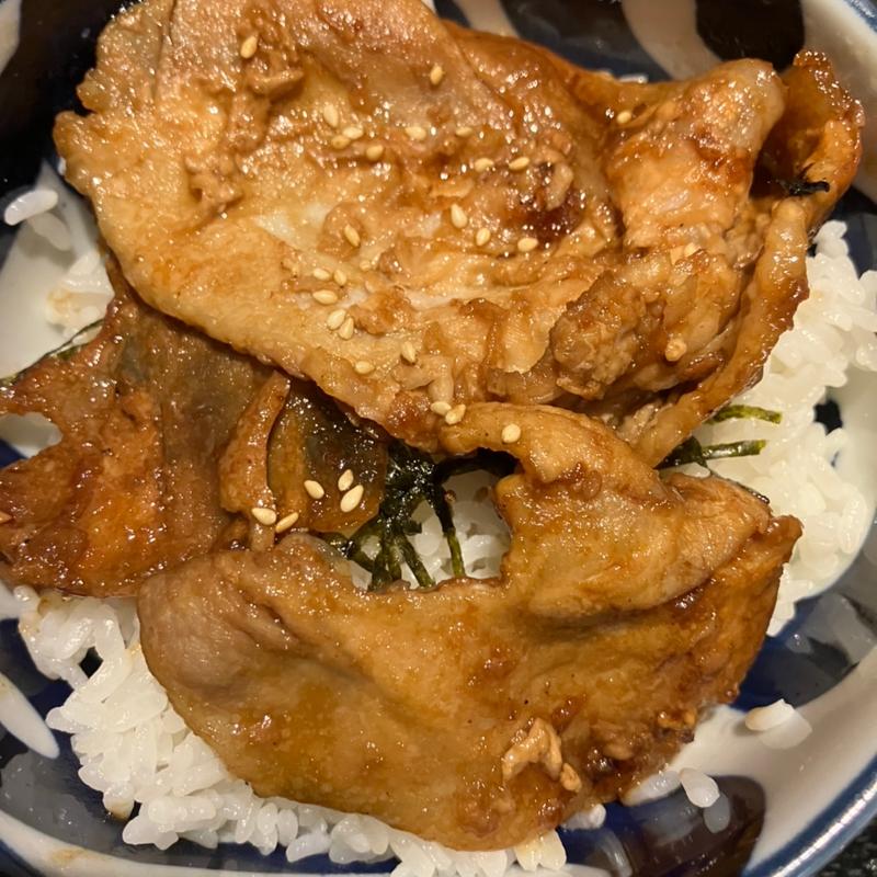 豚丼(蕎麦切り くろ)