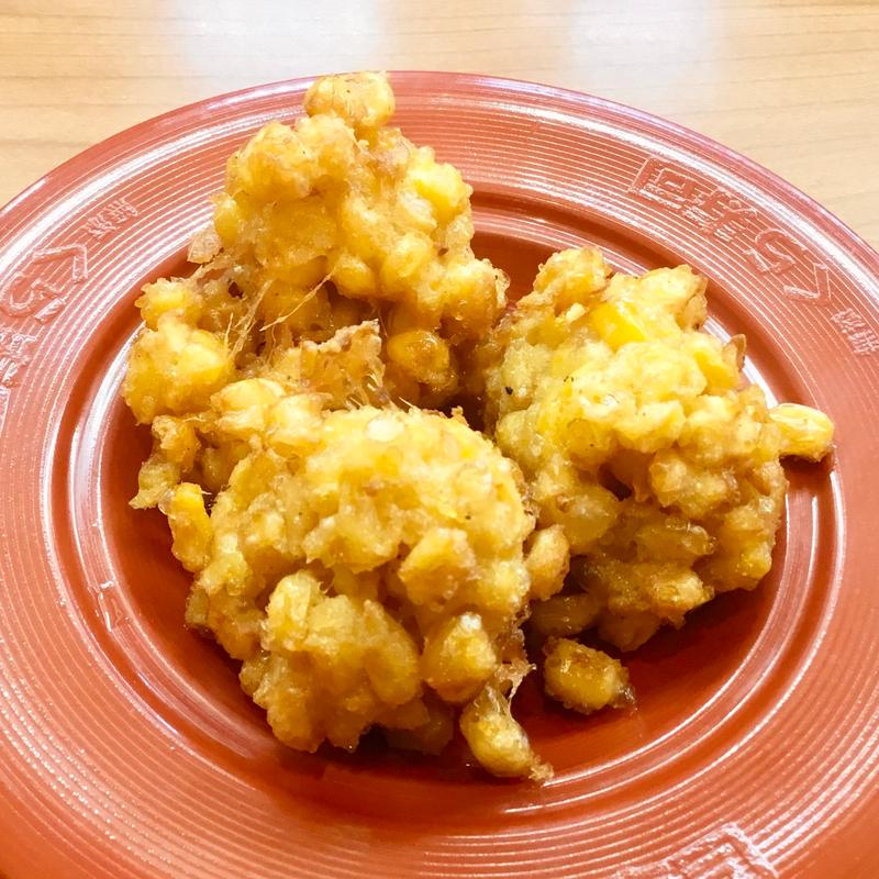 とうもろこしかき揚げ(くら寿司 柴田本通店)
