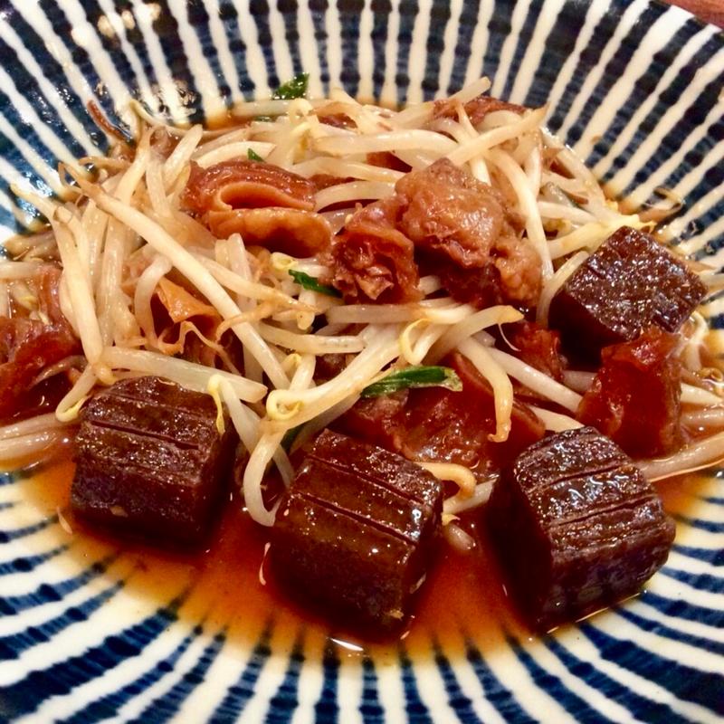 牛すじもやし炒め(まる井亭 )