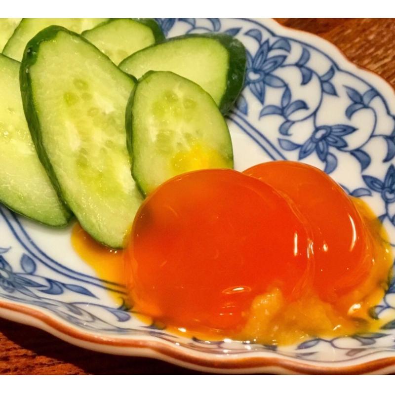 黄身のみそ漬け ダブル(立ち呑みぽっぽ亭)