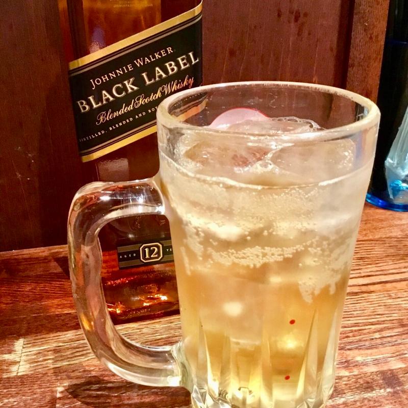 ジョニーウォーカー(黒)(立ち呑みぽっぽ亭)