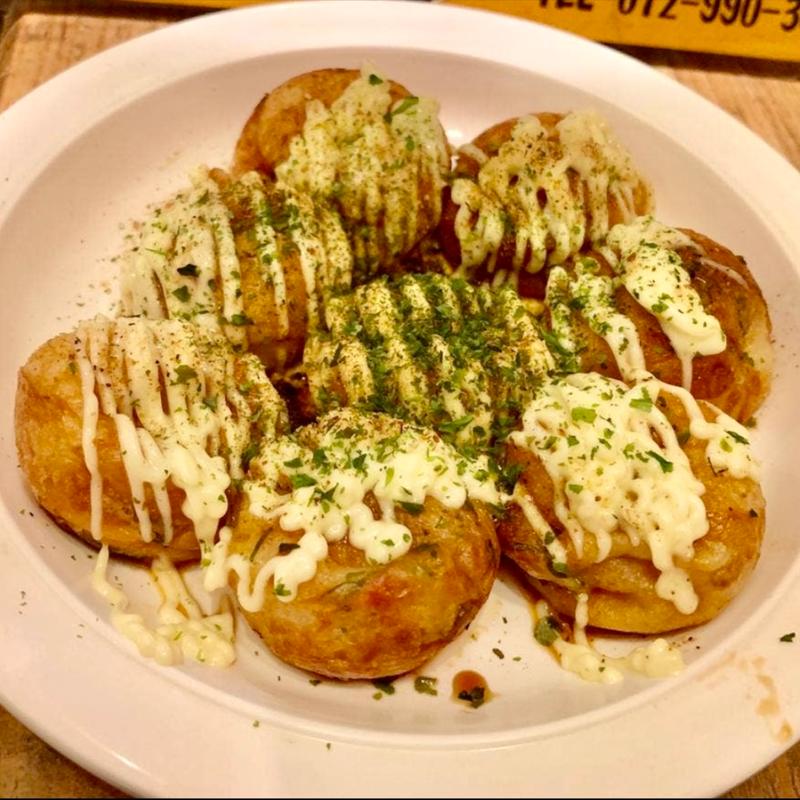 かつおしょうゆ 8個(たこ焼き 八きち)