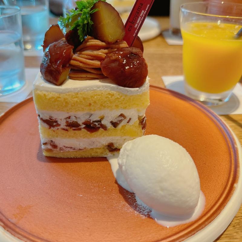 栗尽くしのショートケーキ(パティシエ エス コヤマ)