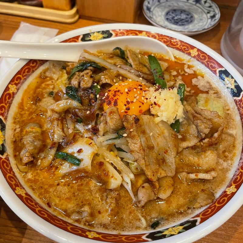 濃厚肉盛りタンメン(タンメン亭 新百合ヶ丘店)