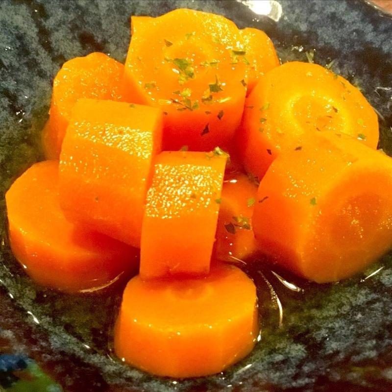 スパイシー ニンジンのグラッセ(立ち呑みぽっぽ亭)