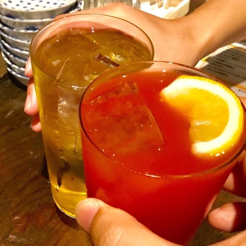 トマト酎ハイ、さんぴんハイ(路地裏アバンギャルド)