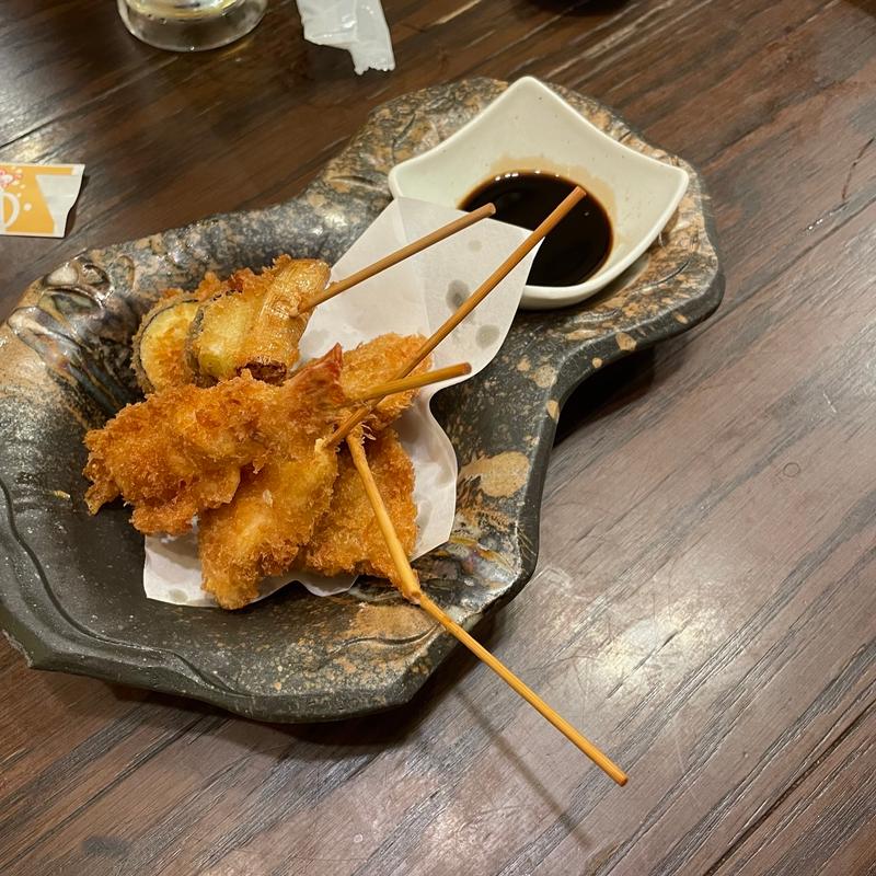 串カツ盛り合わせ(契約農場直送 たんぽぽ 本町店 )