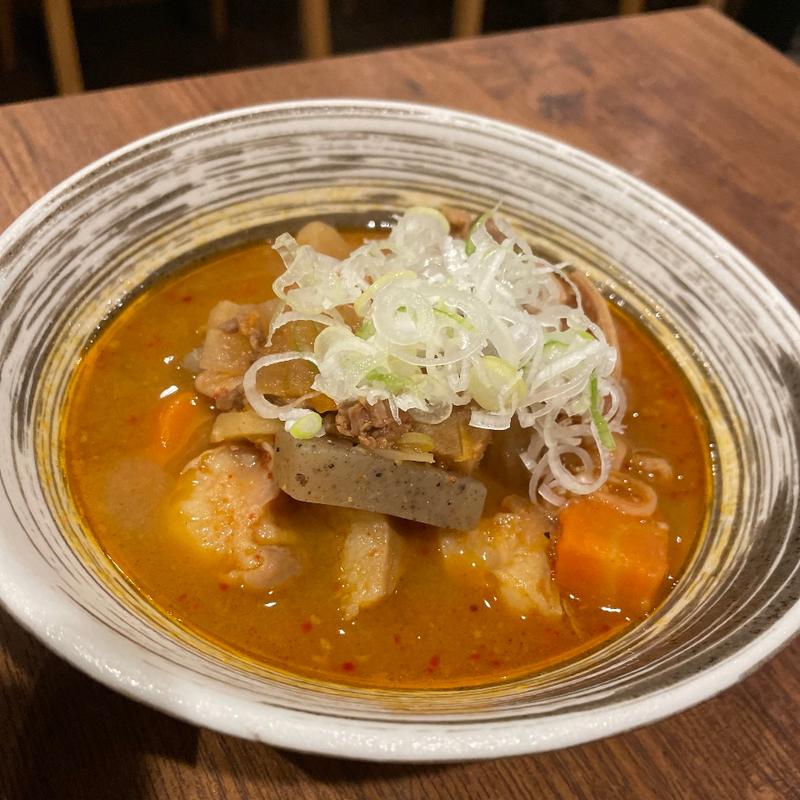 もつ煮(酒席まつした)