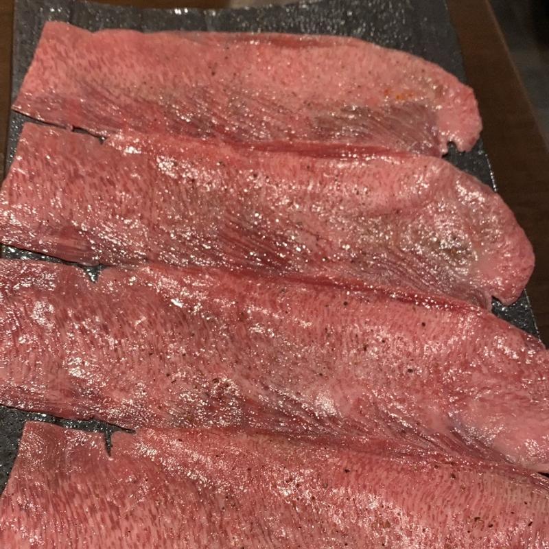 すき焼き風炙りロース(焼肉 Ganryu（巌流）)