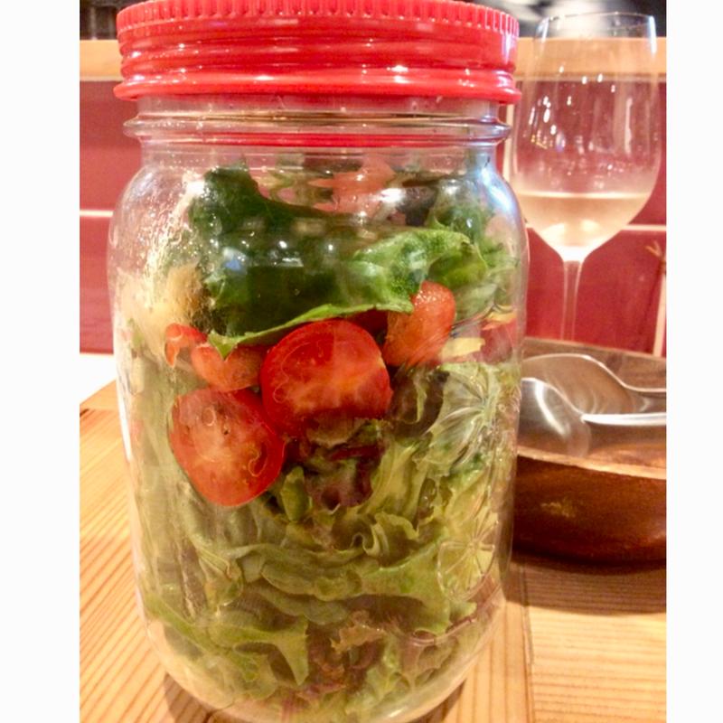 ジャーサラダ(肉焼屋ワイン部 ジャストMEAT  （ニクヤキヤワインブ ジャストミート）)