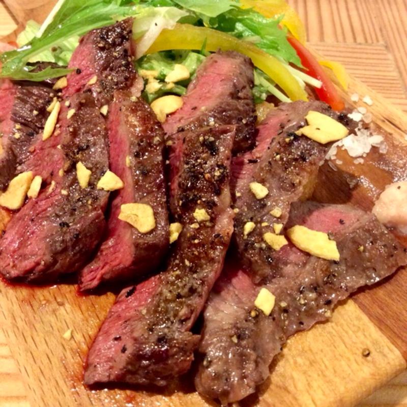 ハラミステーキ(肉焼屋ワイン部 ジャストMEAT  （ニクヤキヤワインブ ジャストミート）)