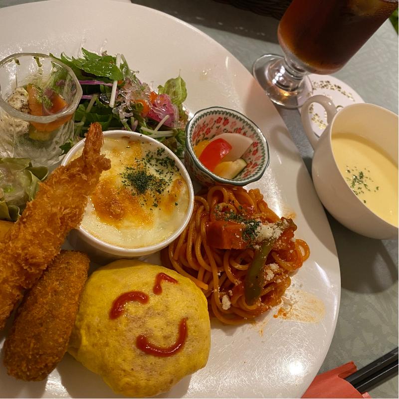 大人様ランチ(パティスリー パルテール西武秋田店)