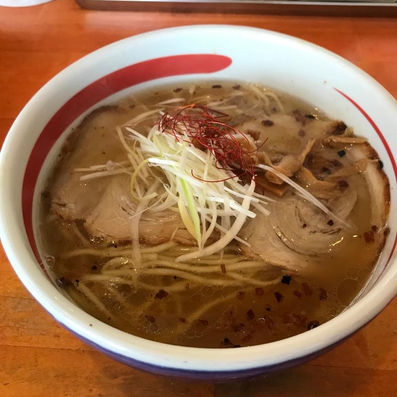 天然塩ラーメン(大阪塩系ラーメン''塩~sio~'')
