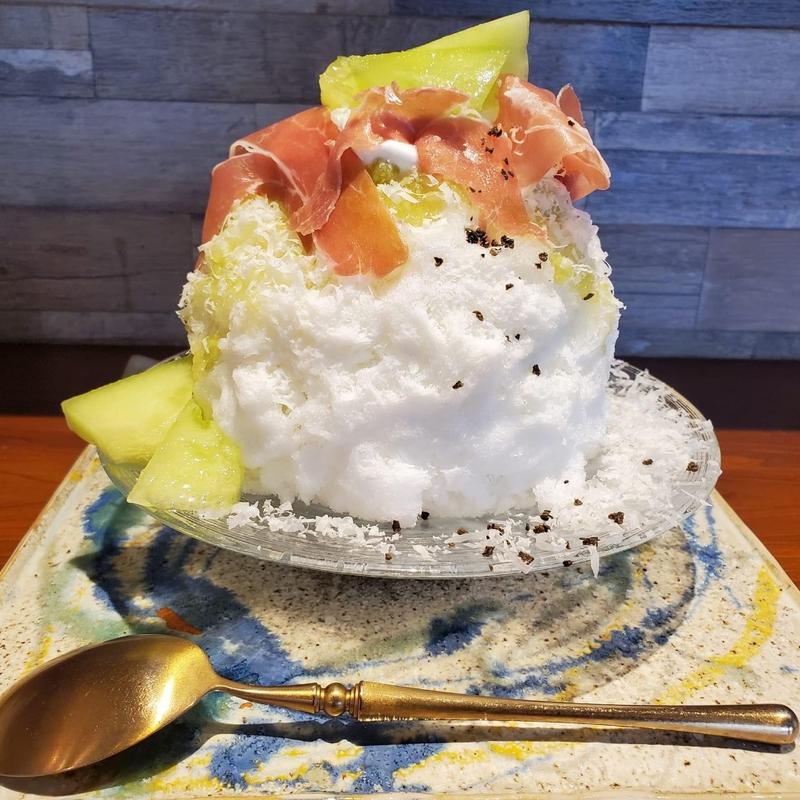 生ハムメロンちぃ(Tokyo Shave Ice アンカードレ)