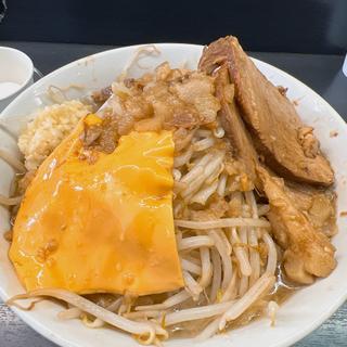 ラーメン200gトッピングチーズ生卵(今を楽しめ広瀬町店)