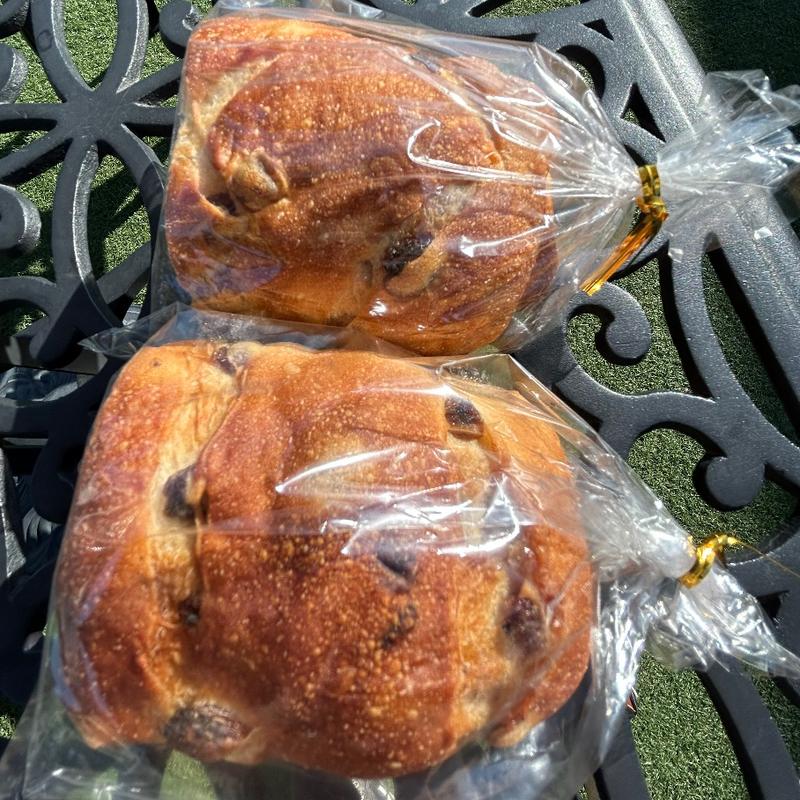 天然酵母くるみとレーズン(ハーフ)(大和路へぐり)