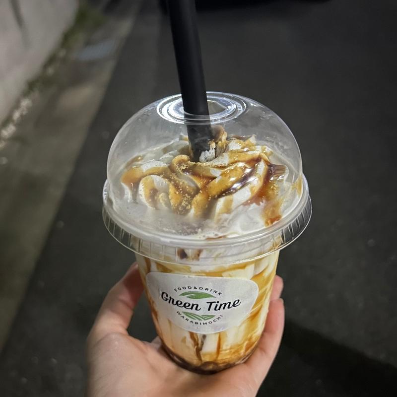 黒蜜きなこラテ(Green Time)