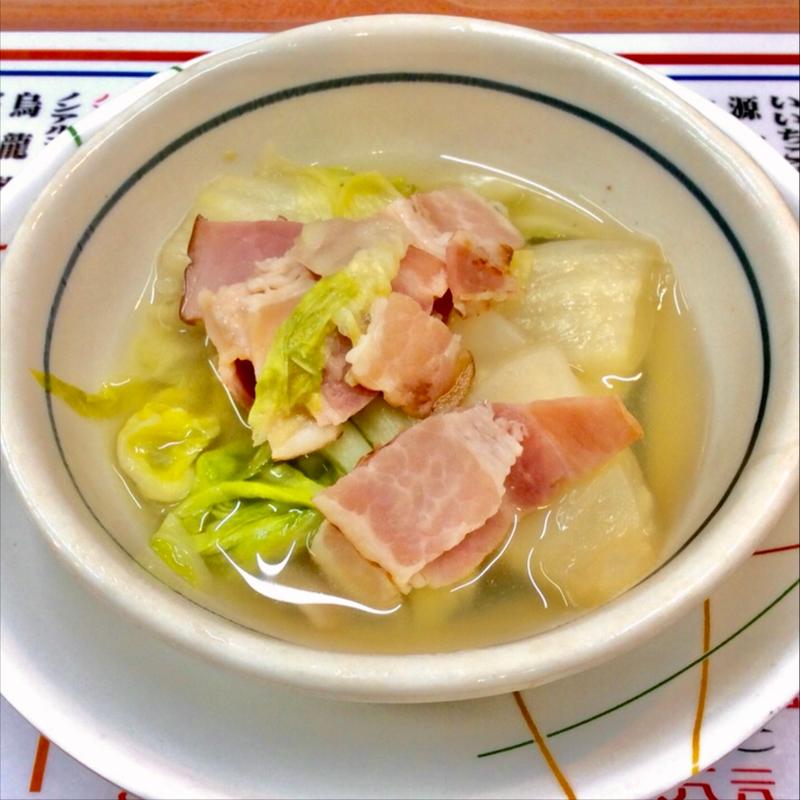 白菜とベーコン煮(赤垣屋 野田阪神店)