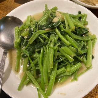 空芯菜のニンニク炒め(おかはん)