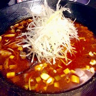 ナ・ガーノ(5辛、山椒麺、白髪ねぎ増量)(きねこ )