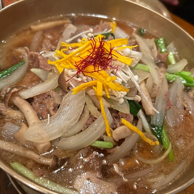 プルコギ(韓国料理 青鶴洞（チョンハクトン）)