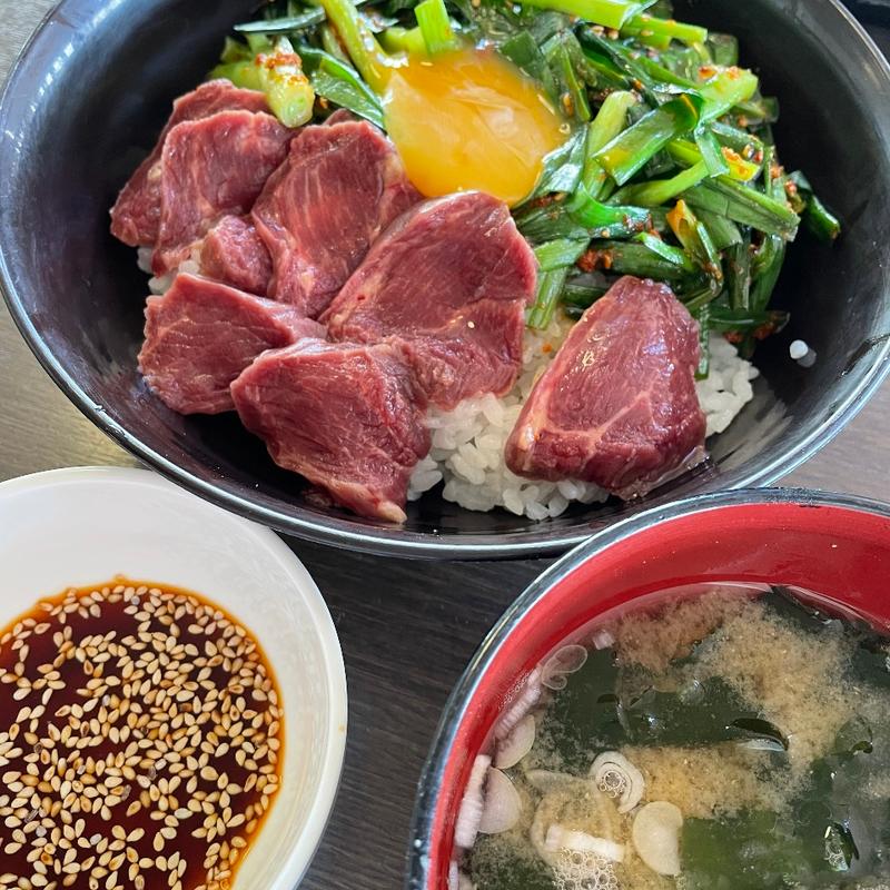 馬ニラライス(ファンタジーサウナ&スパ おふろの国)