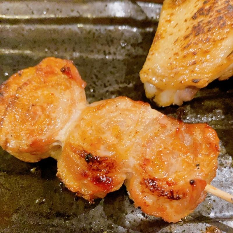 豚キムチ巻き(炭火串焼 轟)