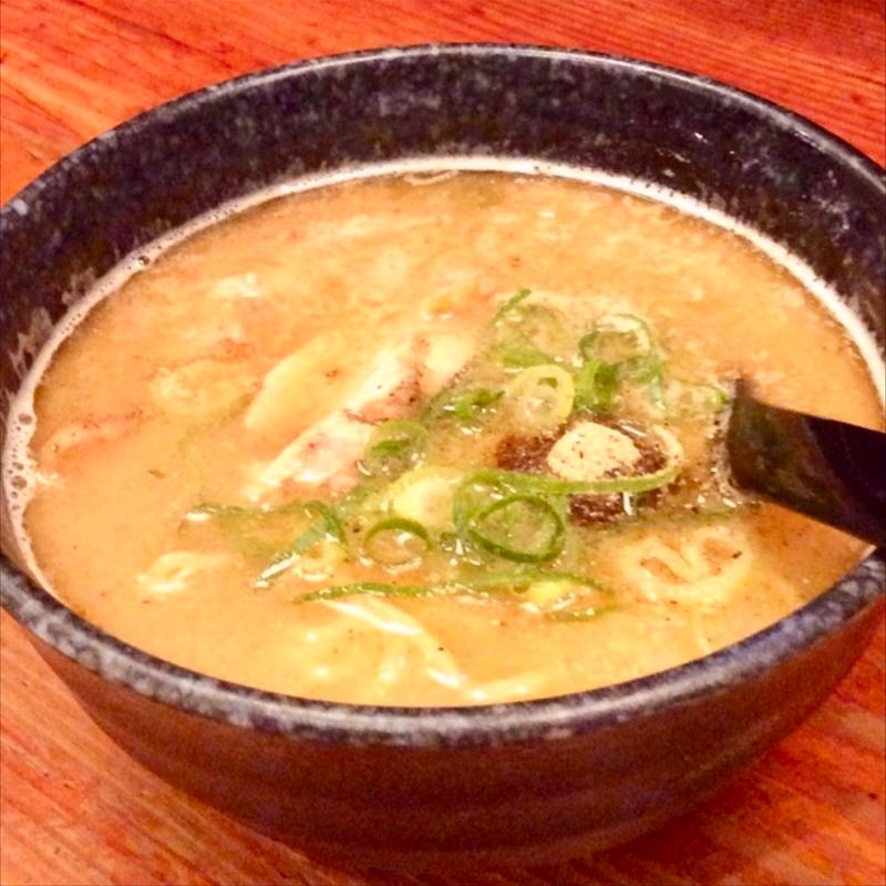 濃厚魚介豚骨ラーメン(鳥貴族 野田店)