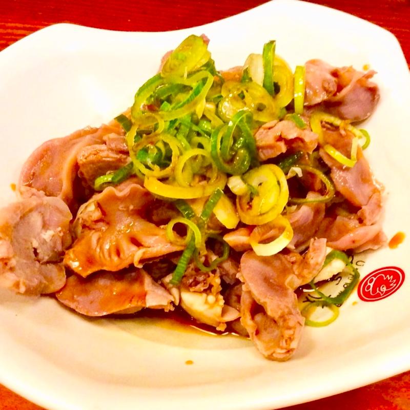 ホルモンねぎ盛ポン酢(鳥貴族 野田店)