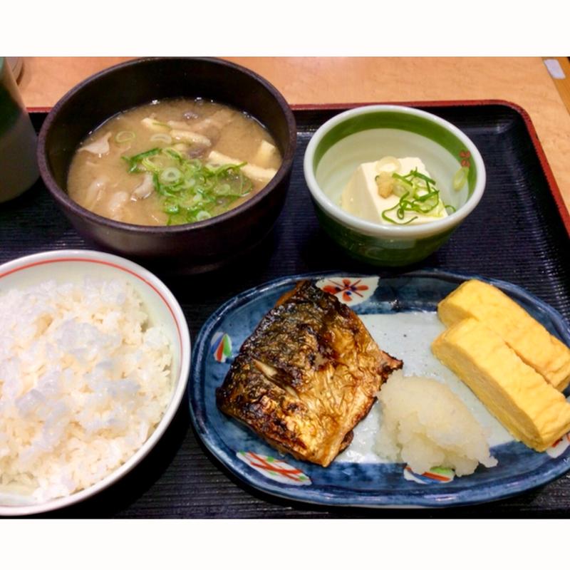 豚汁定食(街かど屋 福島)