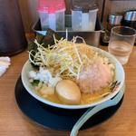 味玉ラーメン　トッピングネギ