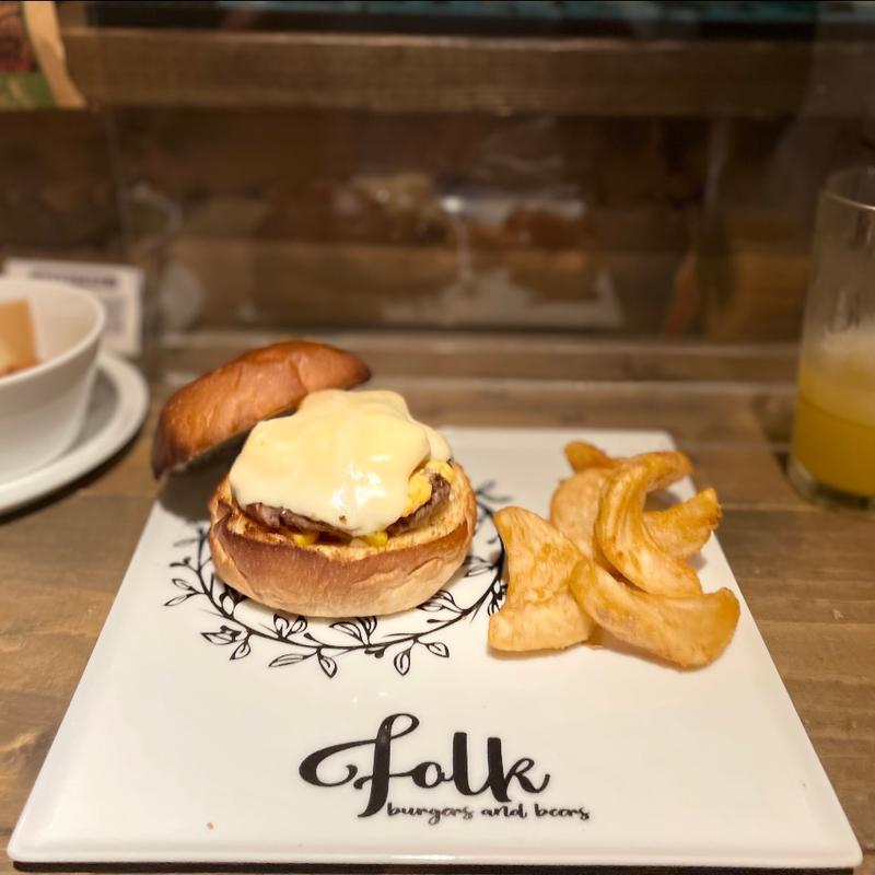 タカノフルーツバーガー〜トロピカルフルーツ〜(folk burgers&beers)