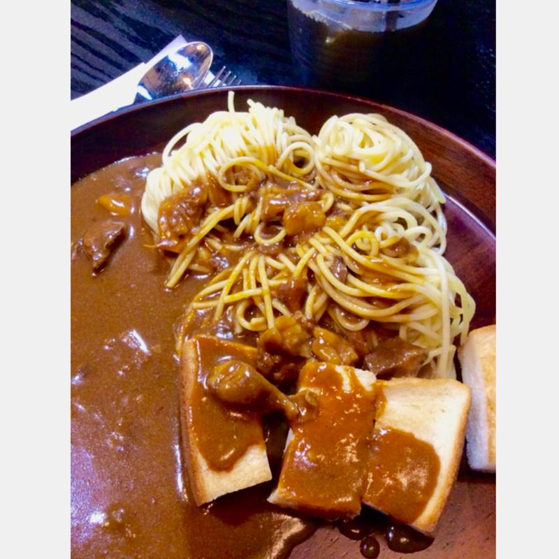 カレーパスタ(フクシマ コーヒー （Fukushima Coffee）)