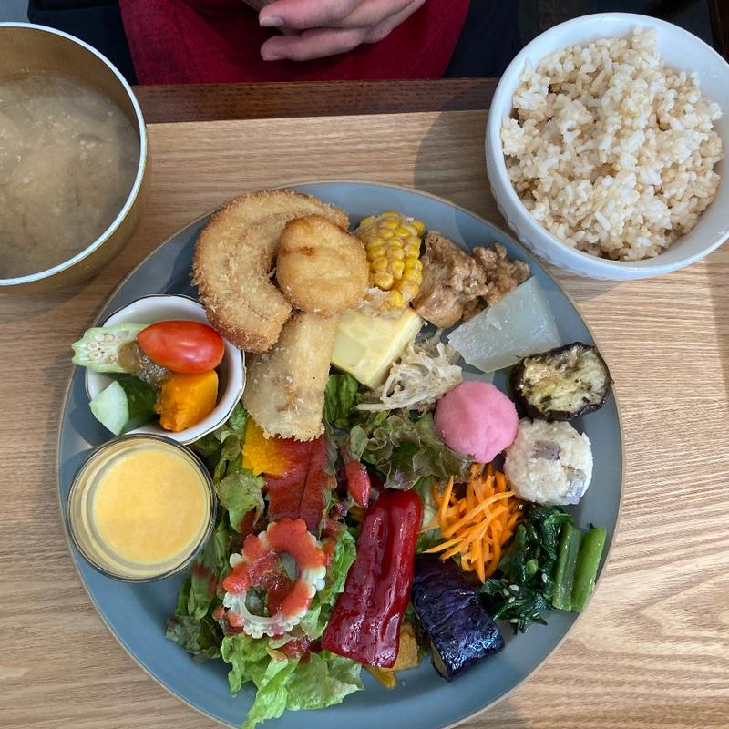 One drop 畑のプレート(ワン ドロップ カフェ （one drop cafe）)