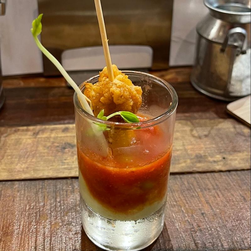 お通し(ソバビッケーニャ)(ハシゴバル ピンチョ)