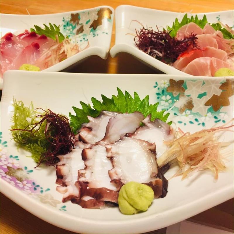 地蛸のお造り(ふぐ寝太蔵 )