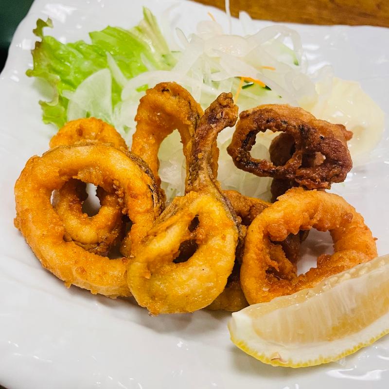 やりいか唐揚げ(神谷バー)