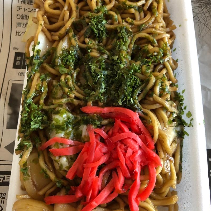 ポテト入り焼きそば【並盛り】(とみや)