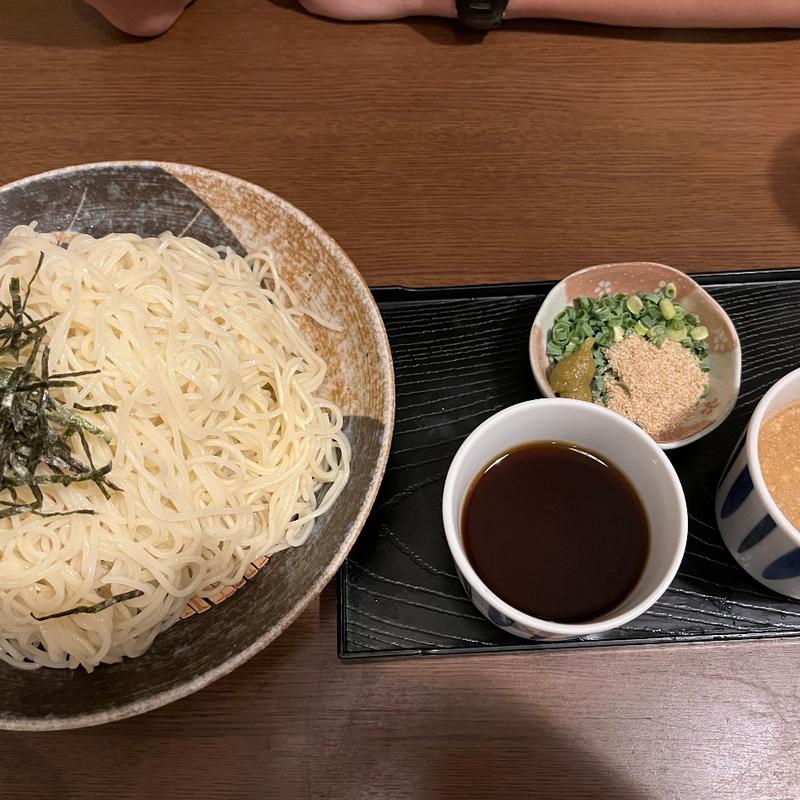 ざるラーメン(とらや 東油山本店)