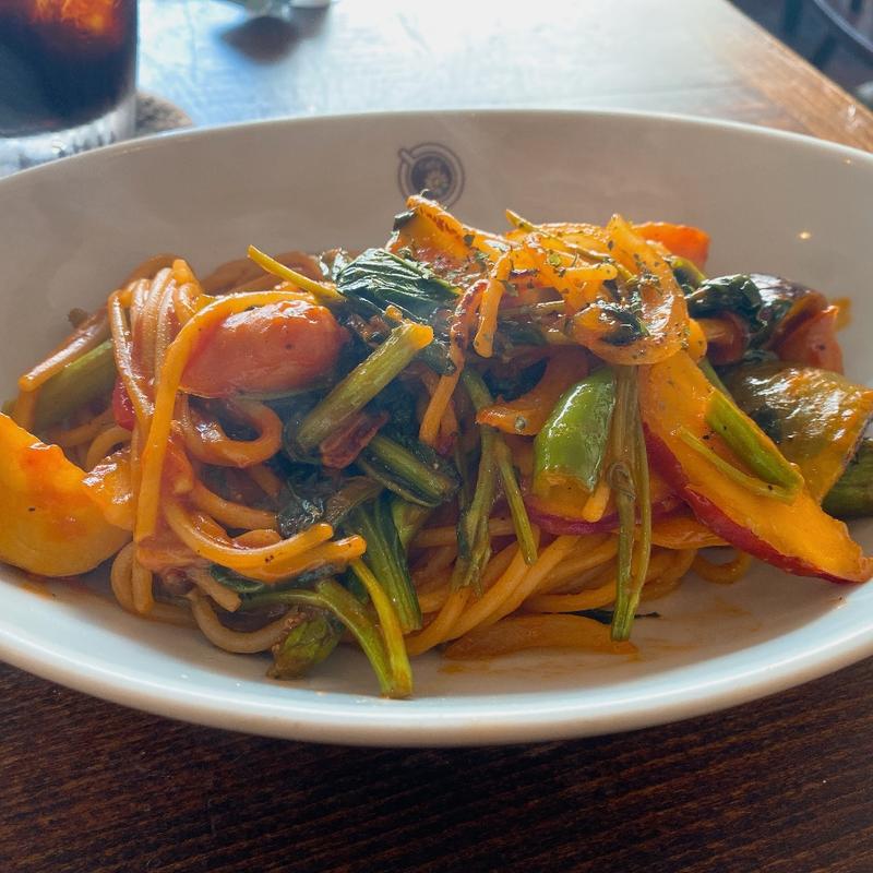 野菜のとれるナポリタン(カフェこはな)