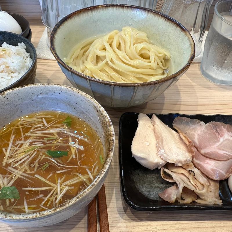 特製だしつけ麺　塩(だし麺屋 うみのいろどり)