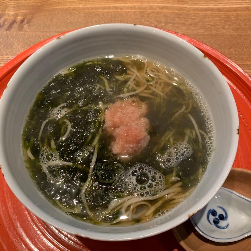 梅おろし花巻そば(あたり屋 )